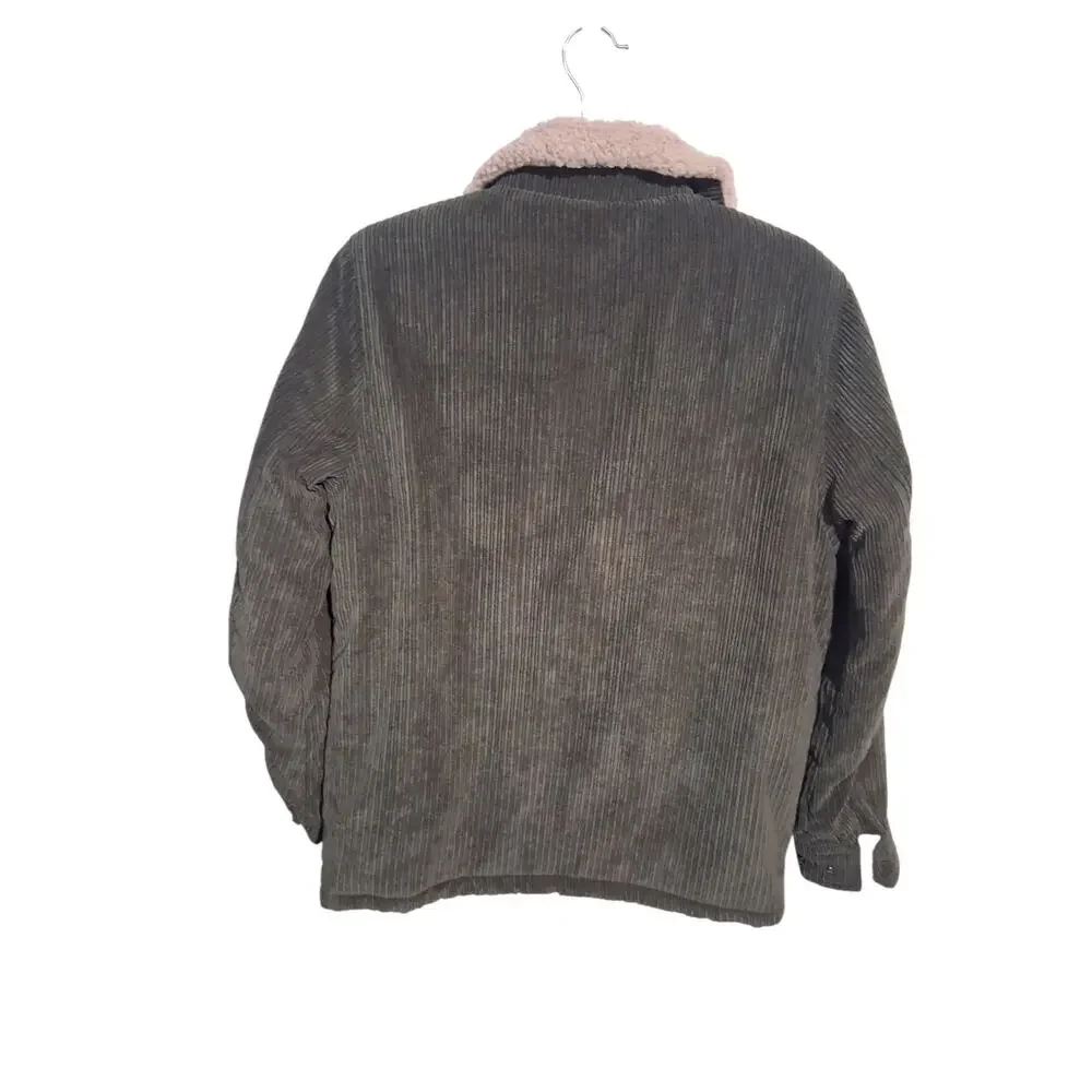 Urban‎ Republic Boys' size XL 18/20 Sherpa Lined Corduroy Western Jacket Mens S